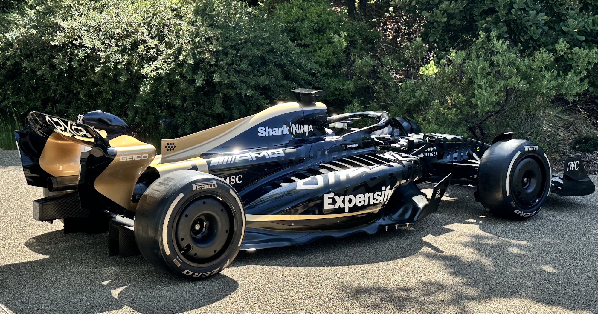 F1 car from the movie